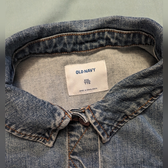 Old Navy jean jacket XXL - Picture 3 of 3
